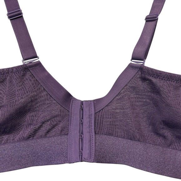 PENNINGTONS, Classic Wireless Lounge Bra (Déesse Collection), 42 D, Purple 🫦 - Picture 5 of 8